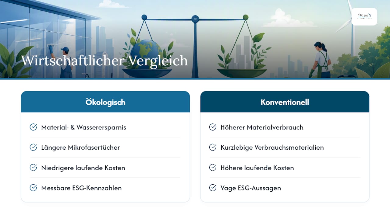 Rechnet sich ökologische Reinigung betriebswirtschaftlich? — overview diagram